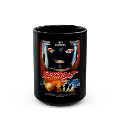 BLACKOUT 1985 Movie Poster - Black Coffee Mug-15oz-Go Mug Yourself