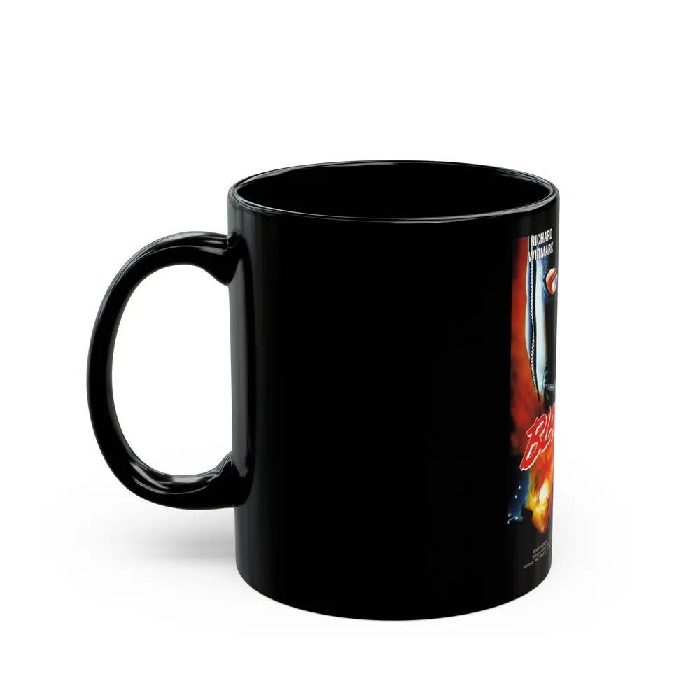 BLACKOUT 1985 Movie Poster - Black Coffee Mug-Go Mug Yourself