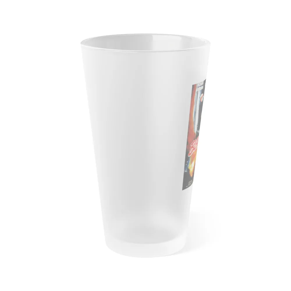 BLACKOUT 1985 Movie Poster - Frosted Pint Glass 16oz-Go Mug Yourself