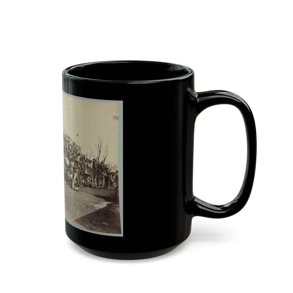 Blacksmith's Shop, Quartermaster's Department, Washington, D.C., April, 1865 (U.S. Civil War) Black Coffee Mug - Go Mug Yourself