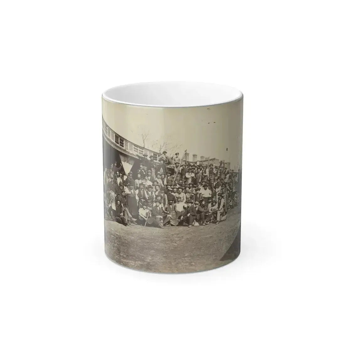 Blacksmith's Shop, Quartermaster's Department, Washington, D.C., April, 1865 (U.S. Civil War) Color Changing Coffee Mug 11oz Default Title 11oz - Go Mug Yourself