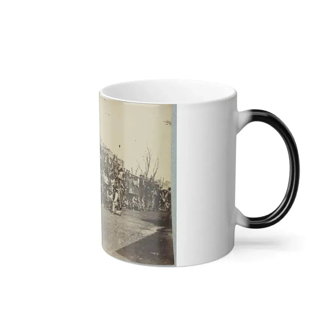 Blacksmith's Shop, Quartermaster's Department, Washington, D.C., April, 1865 (U.S. Civil War) Color Changing Coffee Mug 11oz - Go Mug Yourself