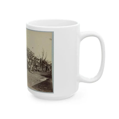 Blacksmith's Shop, Quartermaster's Department, Washington, D.C., April, 1865 (U.S. Civil War) White Coffee Mug - Go Mug Yourself