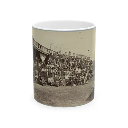 Blacksmith's Shop, Quartermaster's Department, Washington, D.C., April, 1865 (U.S. Civil War) White Coffee Mug-11oz-Go Mug Yourself