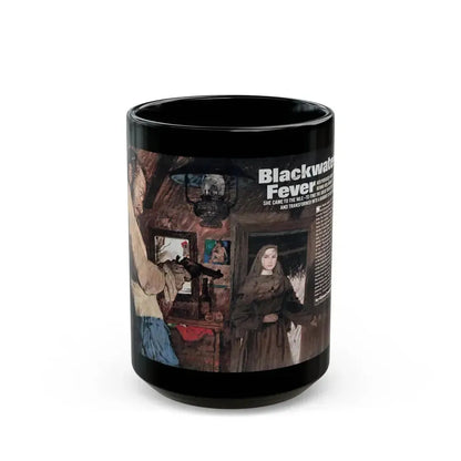 Blackwater Fever, Argosy, February 1966 - Black Coffee Mug 15oz - Go Mug Yourself
