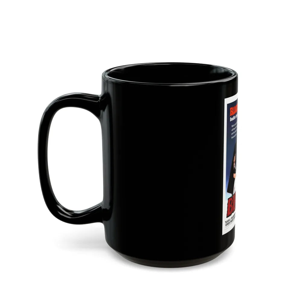 BLACULA 1972 Movie Poster - Black Coffee Mug-Go Mug Yourself