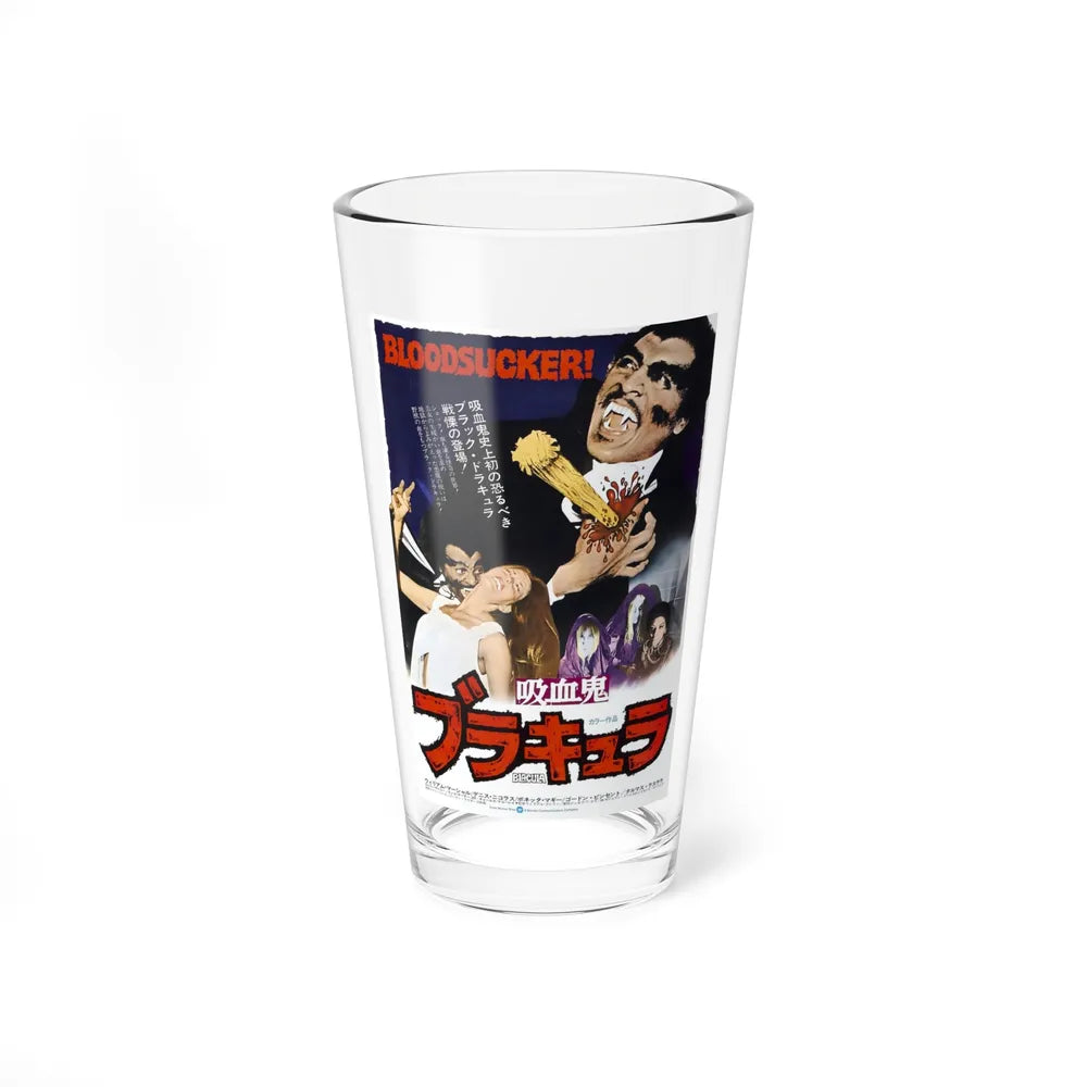 BLACULA (ASIAN) 1972 Movie Poster - Pint Glass 16oz-16oz-Go Mug Yourself