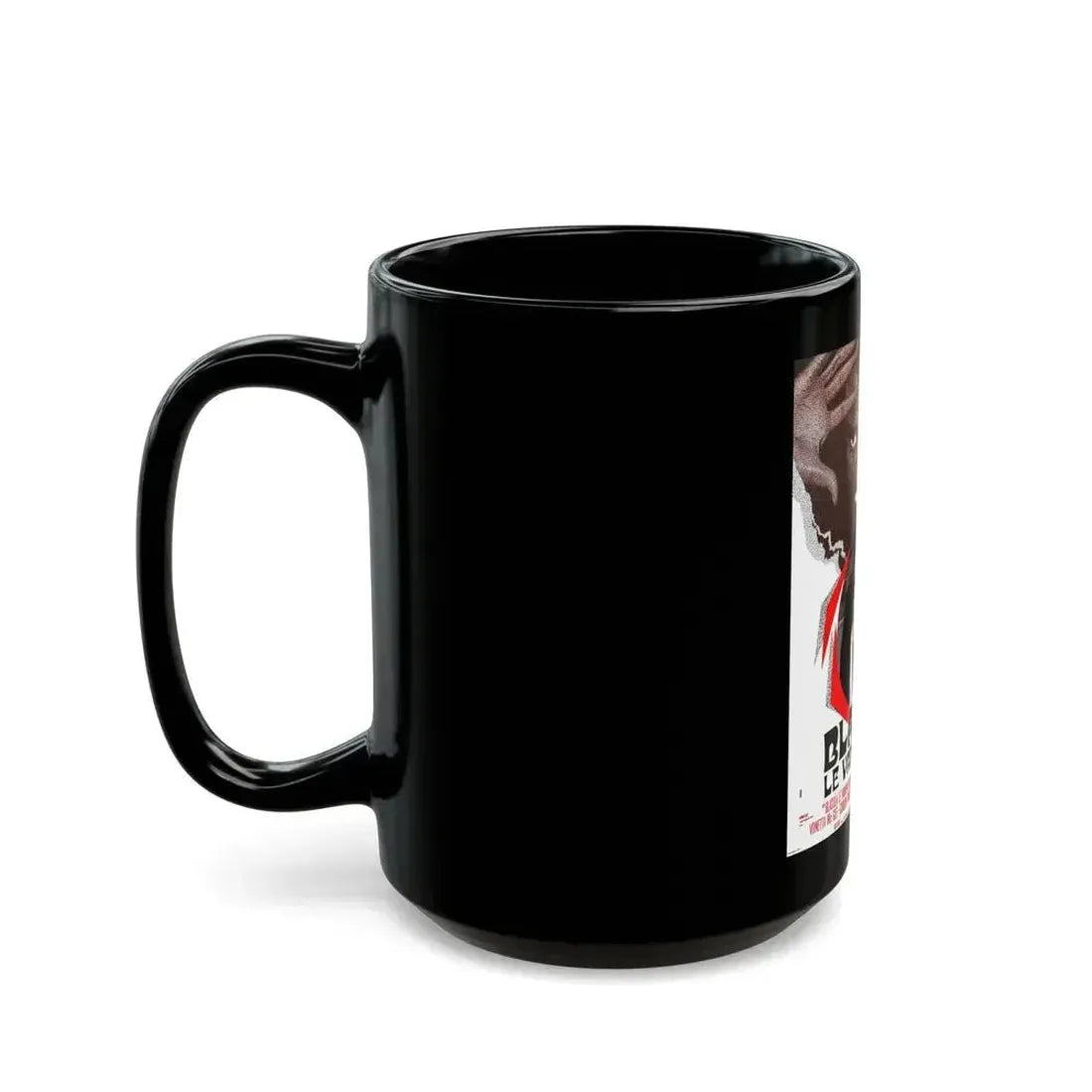 BLACULA (FRENCH) 1972 Movie Poster - Black Coffee Mug - Go Mug Yourself