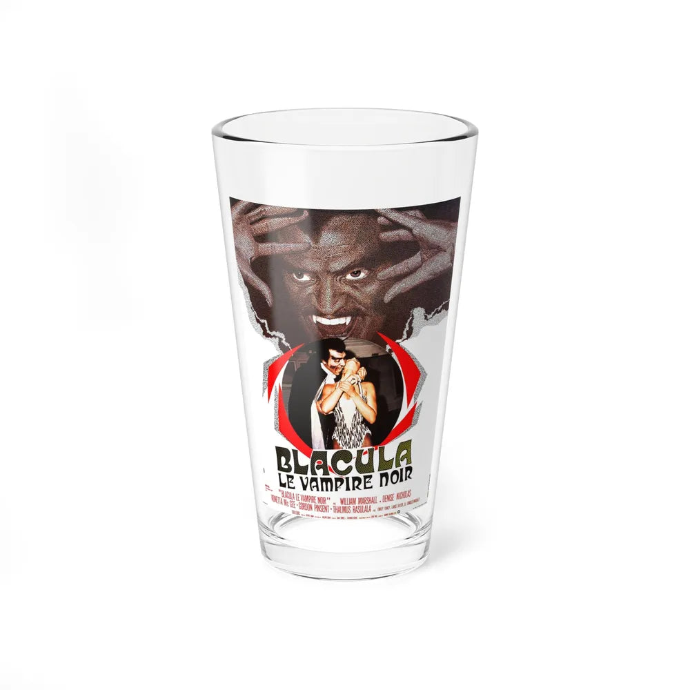 BLACULA (FRENCH) 1972 Movie Poster - Pint Glass 16oz-16oz-Go Mug Yourself