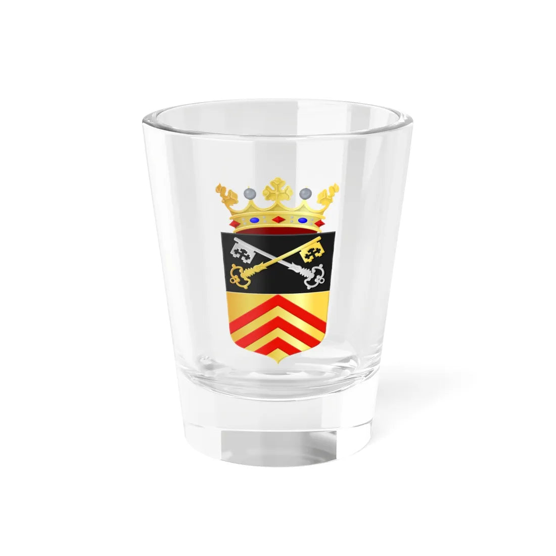 Bladel wapen (Netherlands) (Coat of Arms) Shot Glass 1.5oz 1.5oz - Go Mug Yourself
