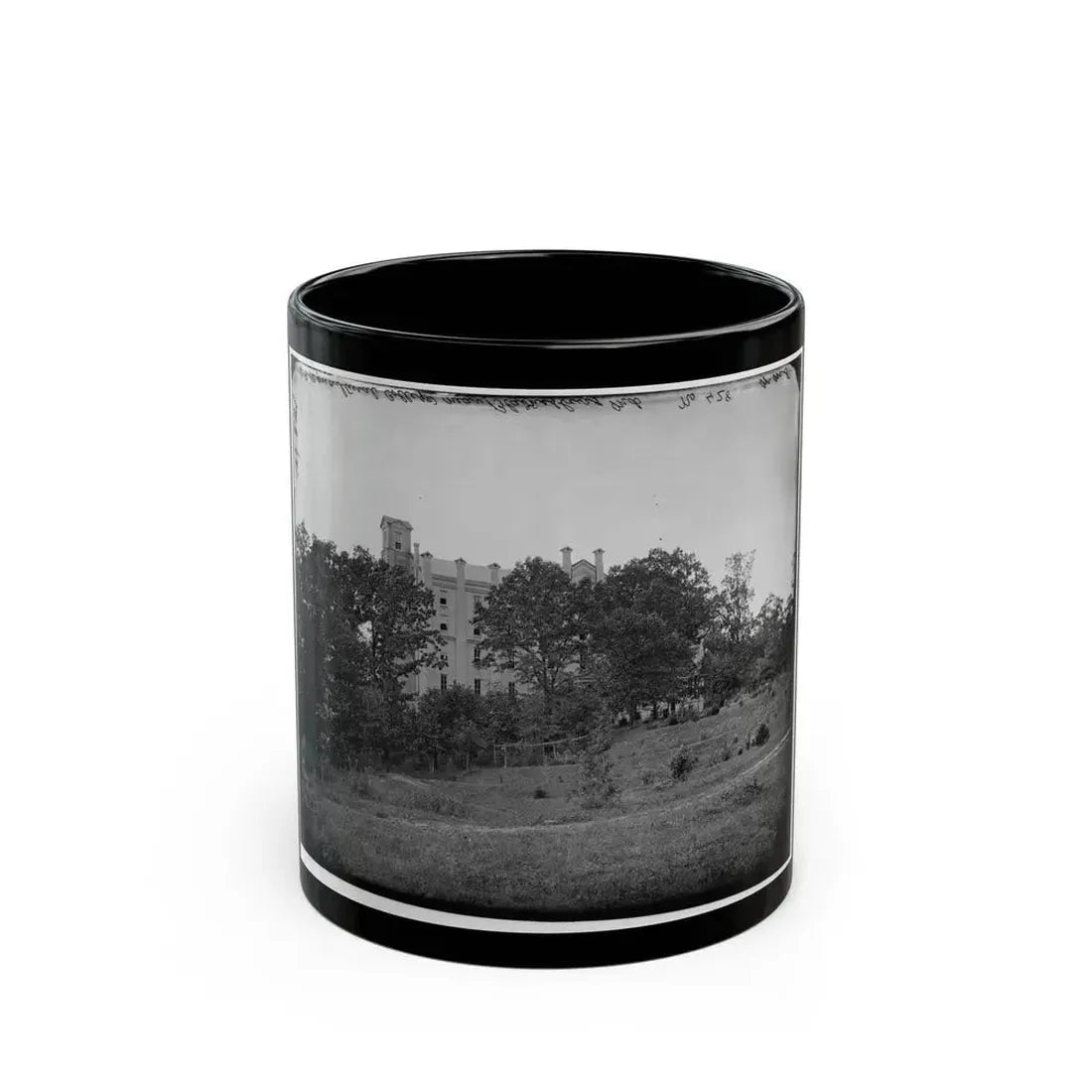 Bladensburg, Maryland (Vicinity). Agricultural College (U.S. Civil War) Black Coffee Mug 11oz - Go Mug Yourself