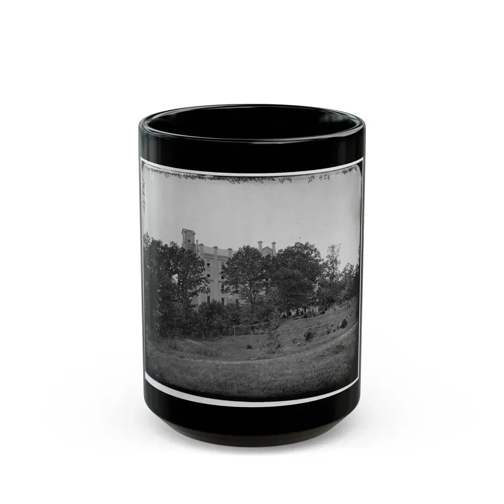 Bladensburg, Maryland (Vicinity). Agricultural College (U.S. Civil War) Black Coffee Mug 15oz - Go Mug Yourself
