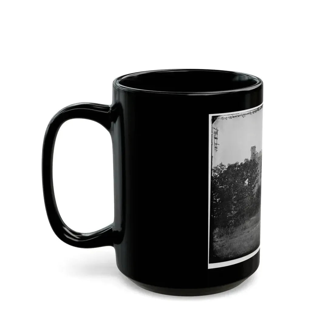 Bladensburg, Maryland (Vicinity). Agricultural College (U.S. Civil War) Black Coffee Mug - Go Mug Yourself
