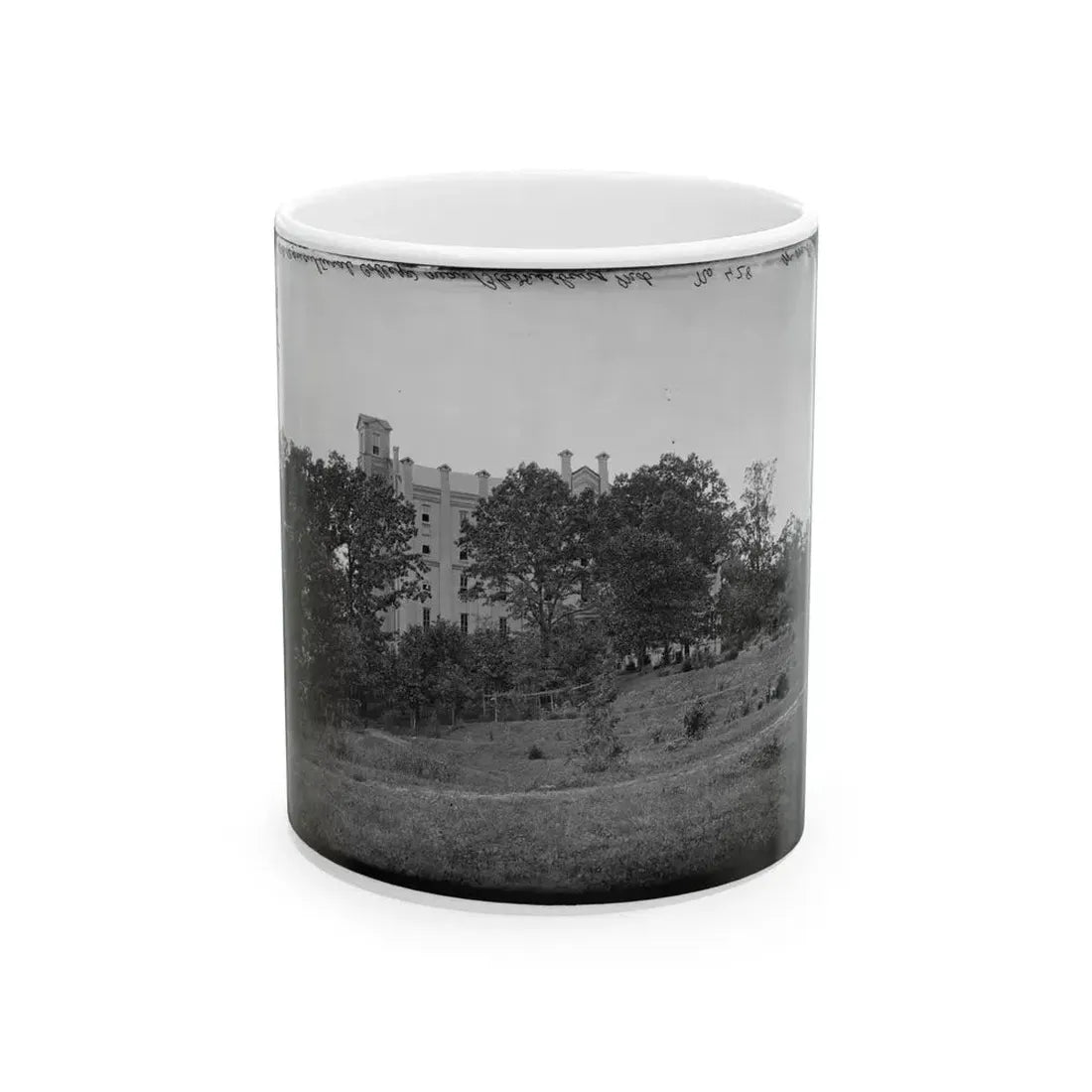 Bladensburg, Maryland (Vicinity). Agricultural College (U.S. Civil War) White Coffee Mug 11oz - Go Mug Yourself