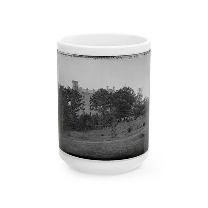 Bladensburg, Maryland (Vicinity). Agricultural College (U.S. Civil War) White Coffee Mug 15oz - Go Mug Yourself