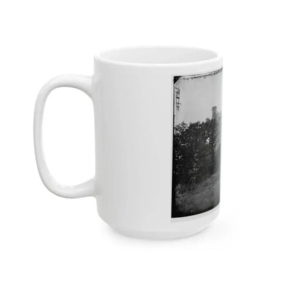 Bladensburg, Maryland (Vicinity). Agricultural College (U.S. Civil War) White Coffee Mug - Go Mug Yourself