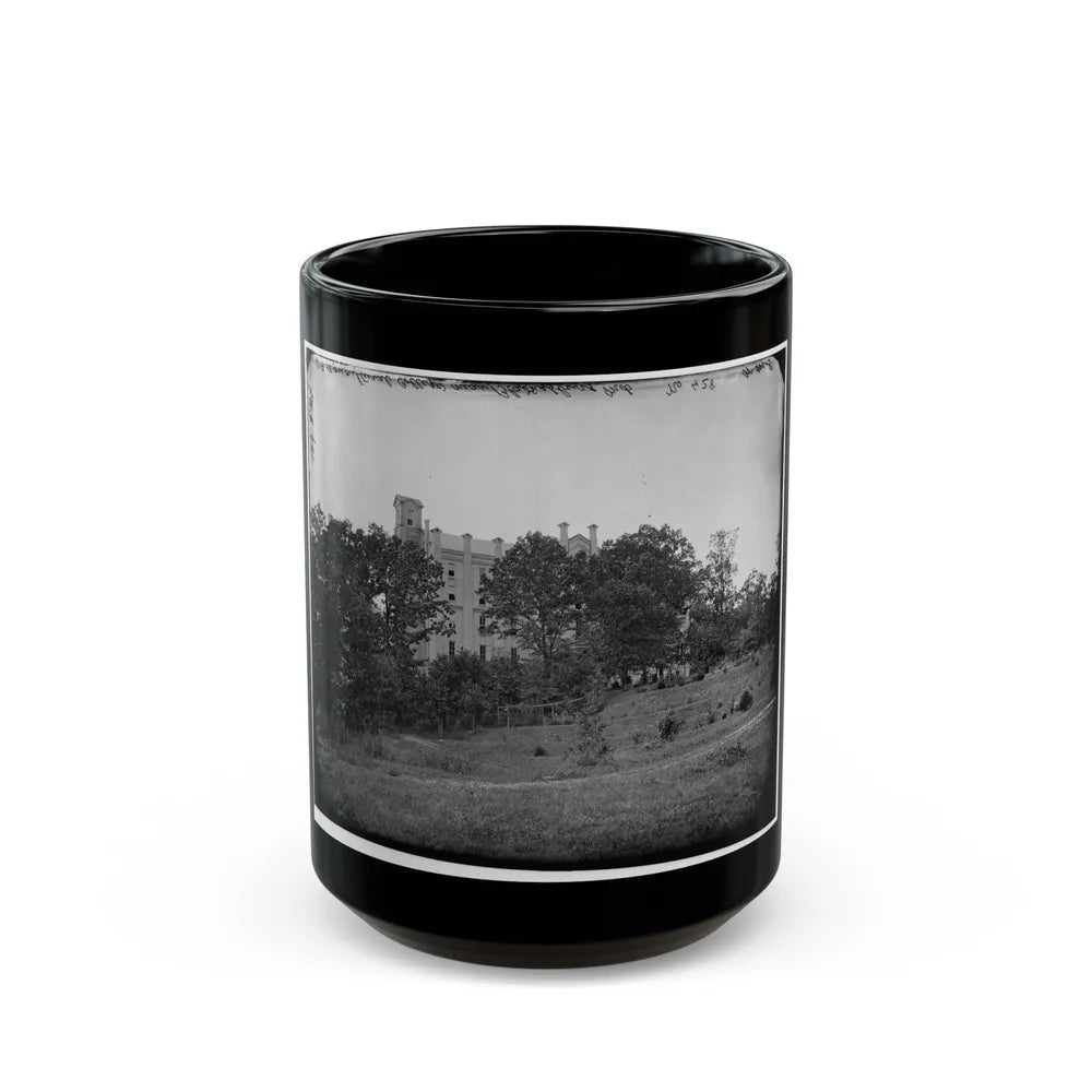 Bladensburg, Maryland (Vicinity). Agricultural College (U.S. Civil War) Black Coffee Mug-15oz-Go Mug Yourself