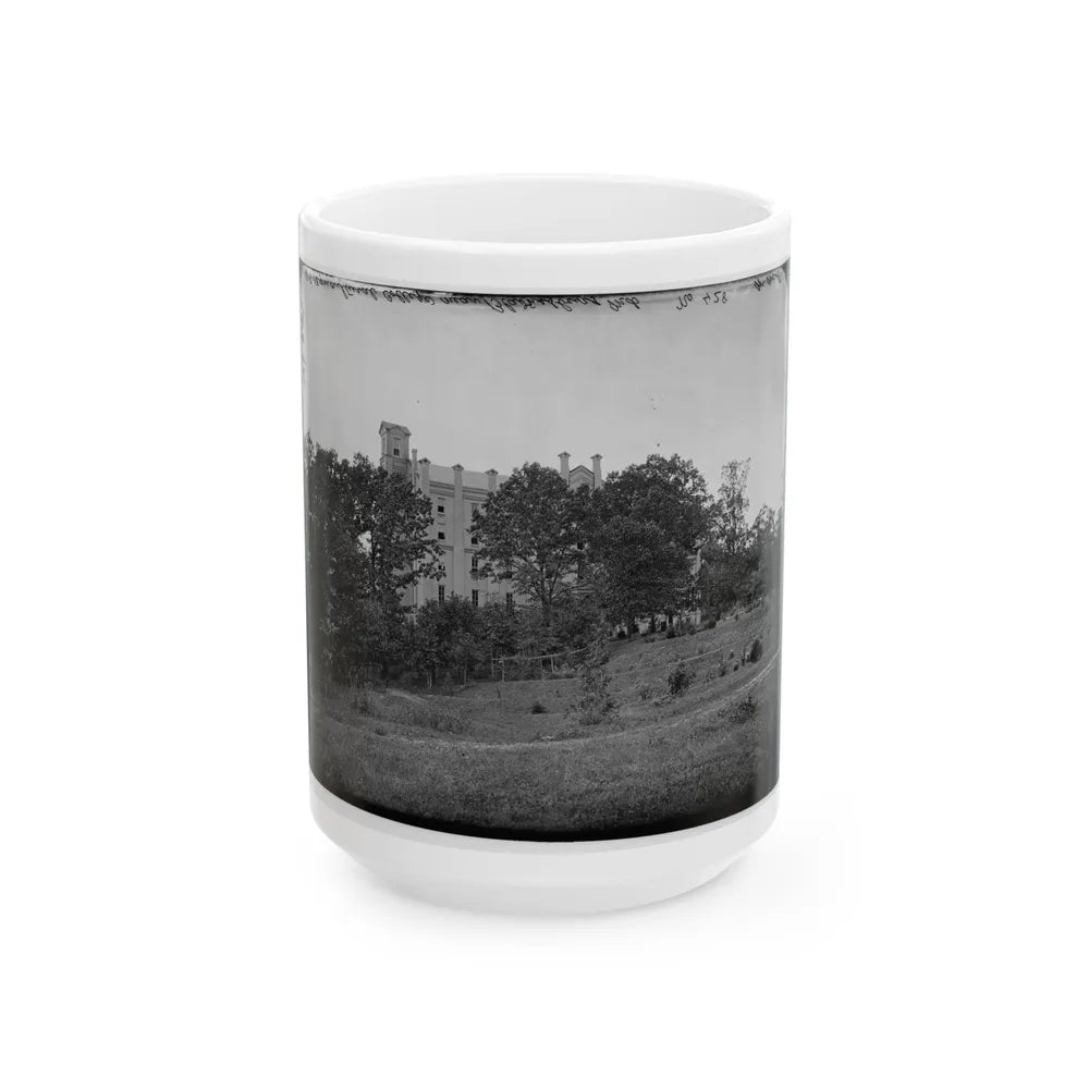 Bladensburg, Maryland (Vicinity). Agricultural College (U.S. Civil War) White Coffee Mug-15oz-Go Mug Yourself