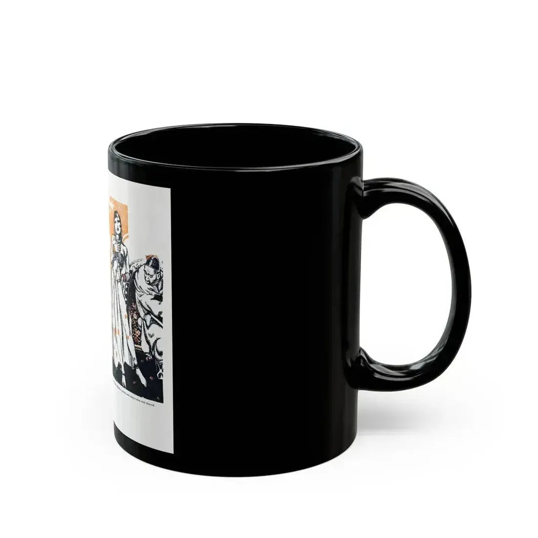 Blades of the Legion (1-2), Blue Book Magazine, February 1946 - Black Coffee Mug - Go Mug Yourself