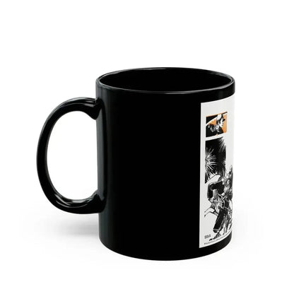 Blades of the Legion (1-2), Blue Book Magazine, February 1946 - Black Coffee Mug - Go Mug Yourself