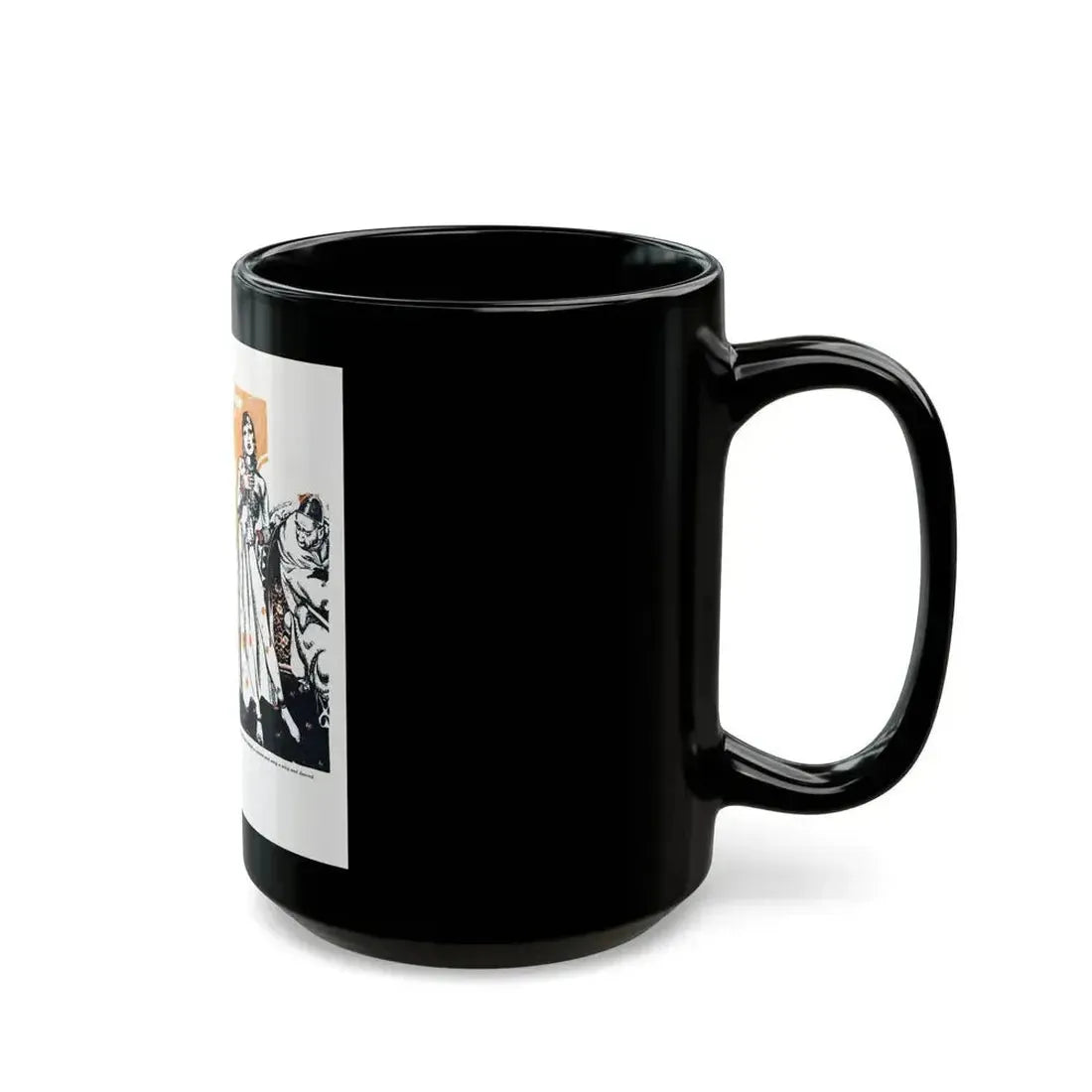 Blades of the Legion (1-2), Blue Book Magazine, February 1946 - Black Coffee Mug - Go Mug Yourself