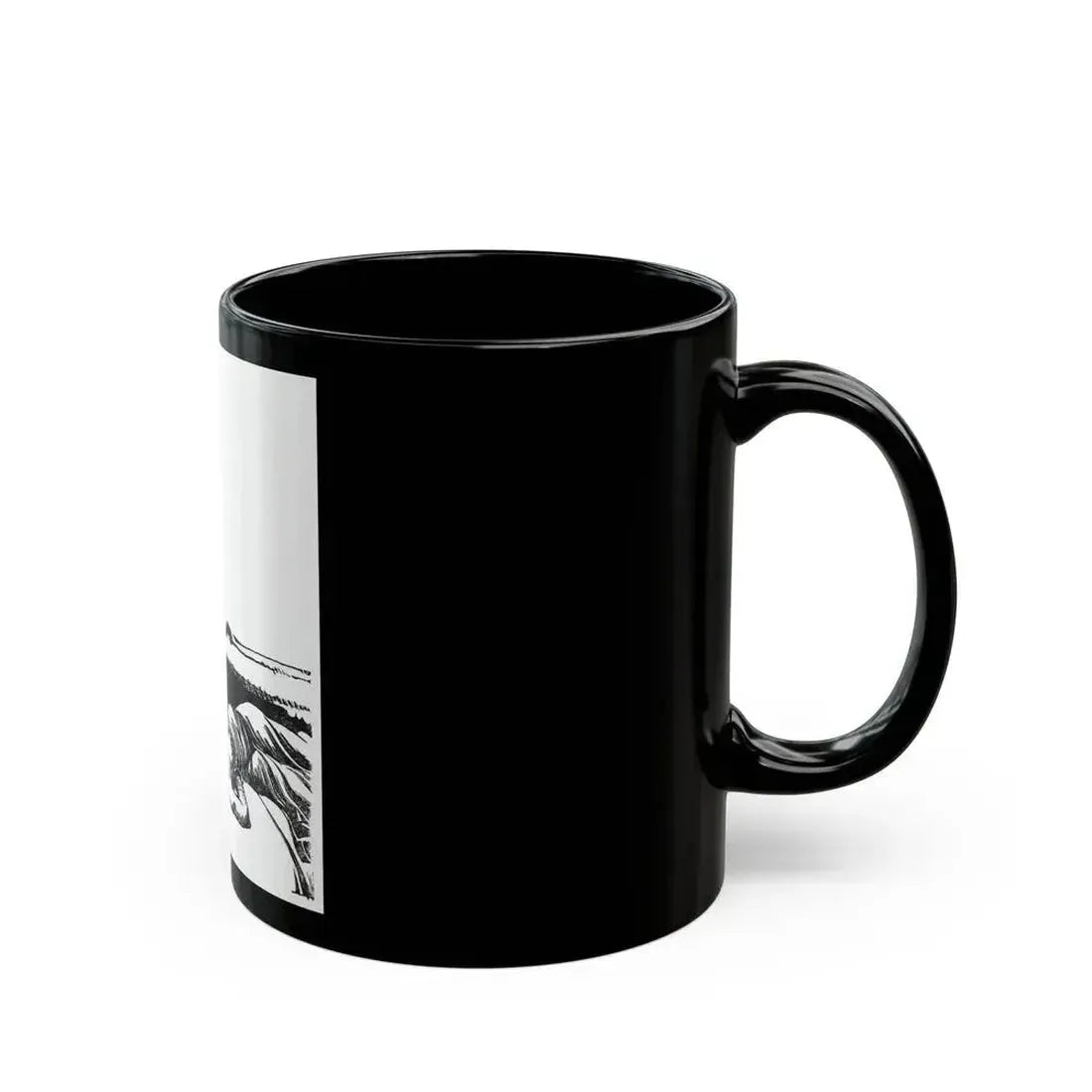 Blades of the Legion (3), Blue Book Magazine, February 1946 - Black Coffee Mug - Go Mug Yourself