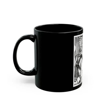 Blades of the Legion (3), Blue Book Magazine, February 1946 - Black Coffee Mug - Go Mug Yourself