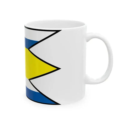 Blahova Dunajska Streda Flag (Slovakia) White Coffee Mug - Go Mug Yourself
