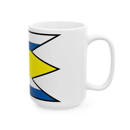 Blahova Dunajska Streda Flag (Slovakia) White Coffee Mug - Go Mug Yourself