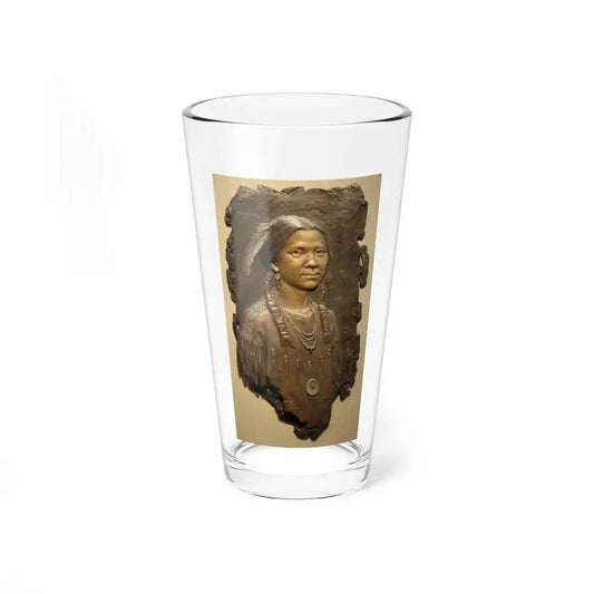 Blair Buswell - Prairie Princess (Native Americans in Art) Pint Glass 16oz 16oz - Go Mug Yourself