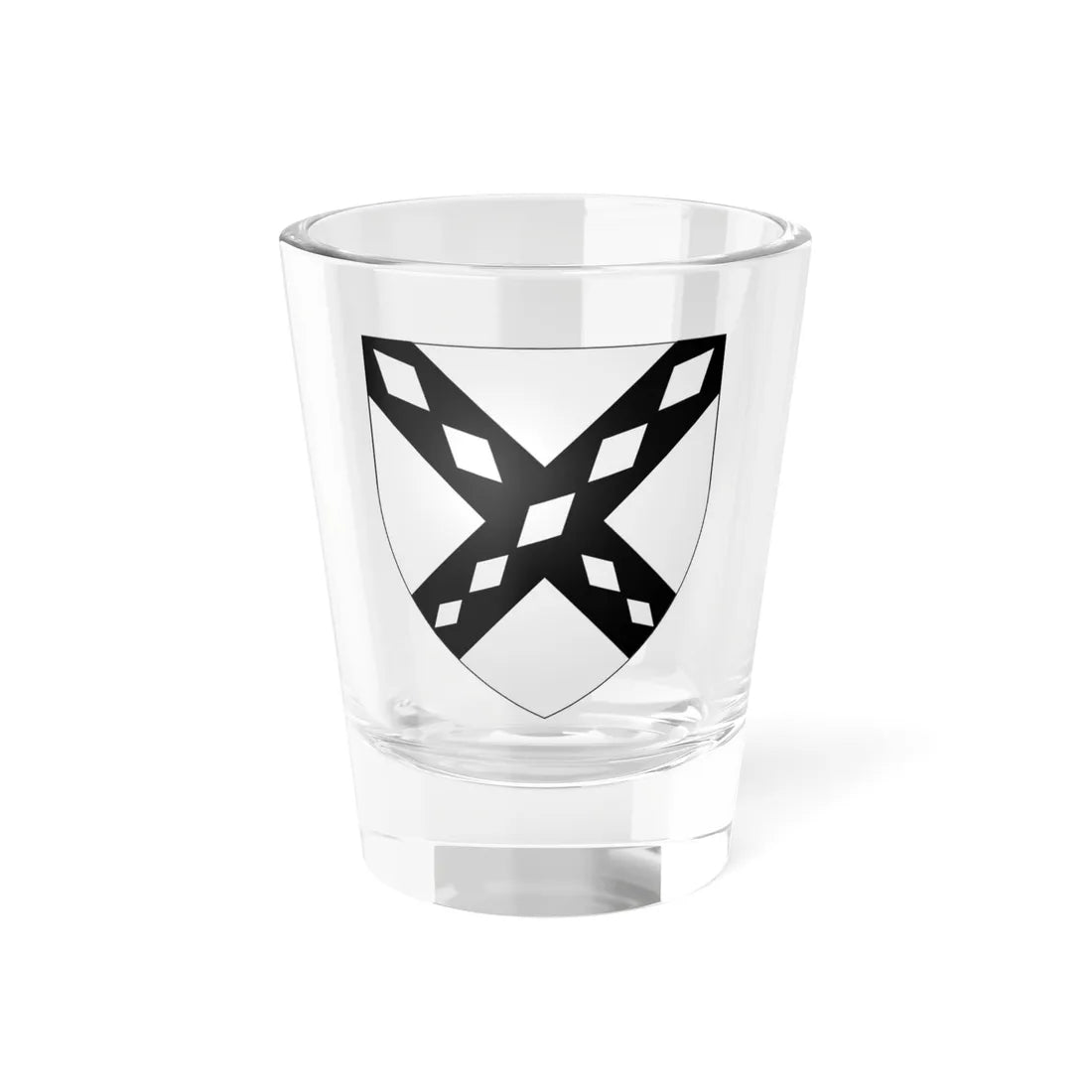 Blair of Blair arms (Scotland) (Coat of Arms) Shot Glass 1.5oz 1.5oz - Go Mug Yourself