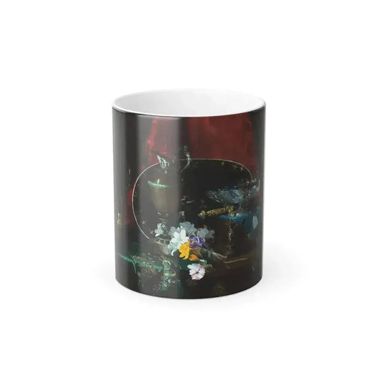 Blaise Alexandre Desgoffe (1830-1901) Still Life - 1868 - Color Changing Mug 11oz 11oz - Go Mug Yourself