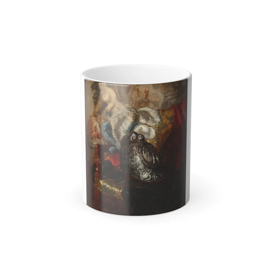 Blaise Alexandre Desgoffes (1830-1901) 16th Century Italian Helmet - 1883 - Color Changing Mug 11oz-11oz-Go Mug Yourself