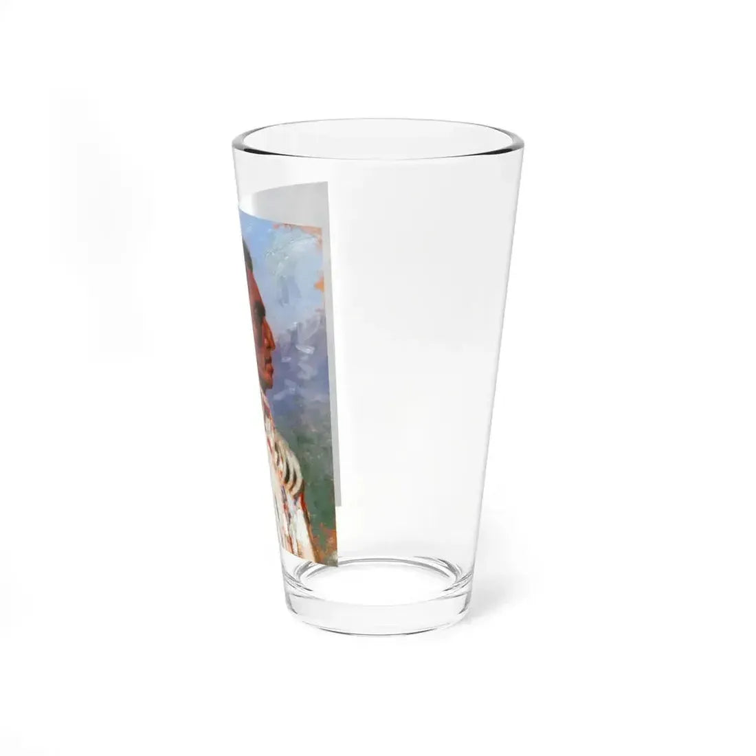 Blake Neubert-Buffalo Bill (Native Americans in Art) Pint Glass 16oz - Go Mug Yourself