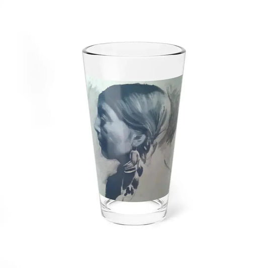 Blake Neubert-Untitled 12 (Native Americans in Art) Pint Glass 16oz 16oz - Go Mug Yourself