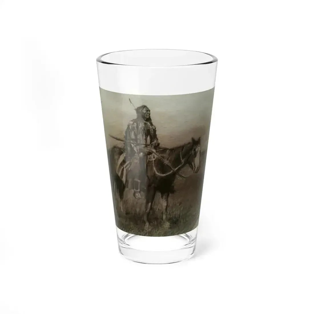 Blake Neubert-Untitled 14 (Native Americans in Art) Pint Glass 16oz 16oz - Go Mug Yourself