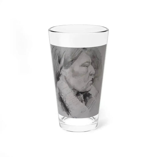 Blake Neubert-Untitled 7 (Native Americans in Art) Pint Glass 16oz 16oz - Go Mug Yourself