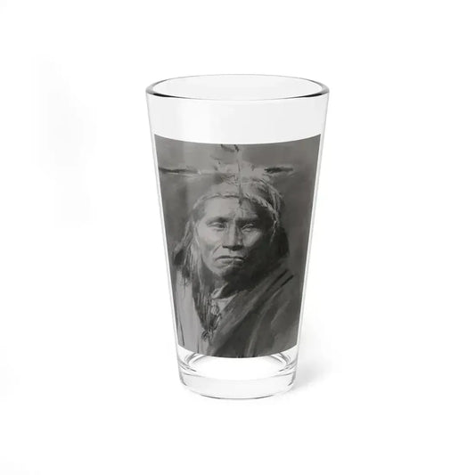 Blake Neubert-Untitled 9 (Native Americans in Art) Pint Glass 16oz 16oz - Go Mug Yourself