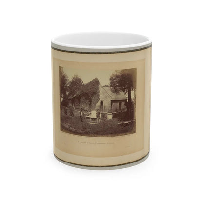 Blandford Church, Petersburg, Virginia (U.S. Civil War) White Coffee Mug-11oz-Go Mug Yourself