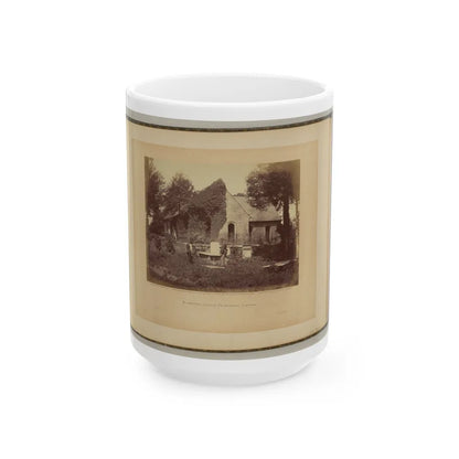 Blandford Church, Petersburg, Virginia (U.S. Civil War) White Coffee Mug-15oz-Go Mug Yourself