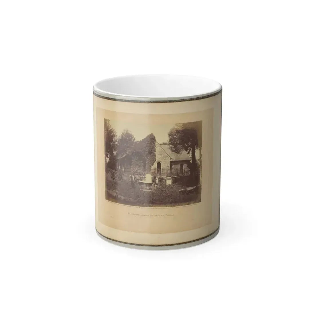 Blandford Church, Petersburg, Virginia (U.S. Civil War) Color Changing Coffee Mug 11oz Default Title 11oz - Go Mug Yourself