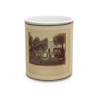 Blandford Church, Petersburg, Virginia (U.S. Civil War) White Coffee Mug 11oz - Go Mug Yourself
