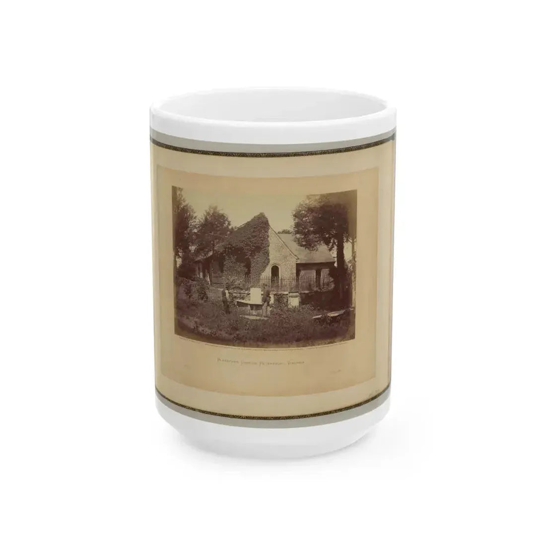 Blandford Church, Petersburg, Virginia (U.S. Civil War) White Coffee Mug 15oz - Go Mug Yourself