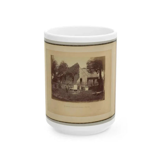 Blandford Church, Petersburg, Virginia (U.S. Civil War) White Coffee Mug 15oz - Go Mug Yourself