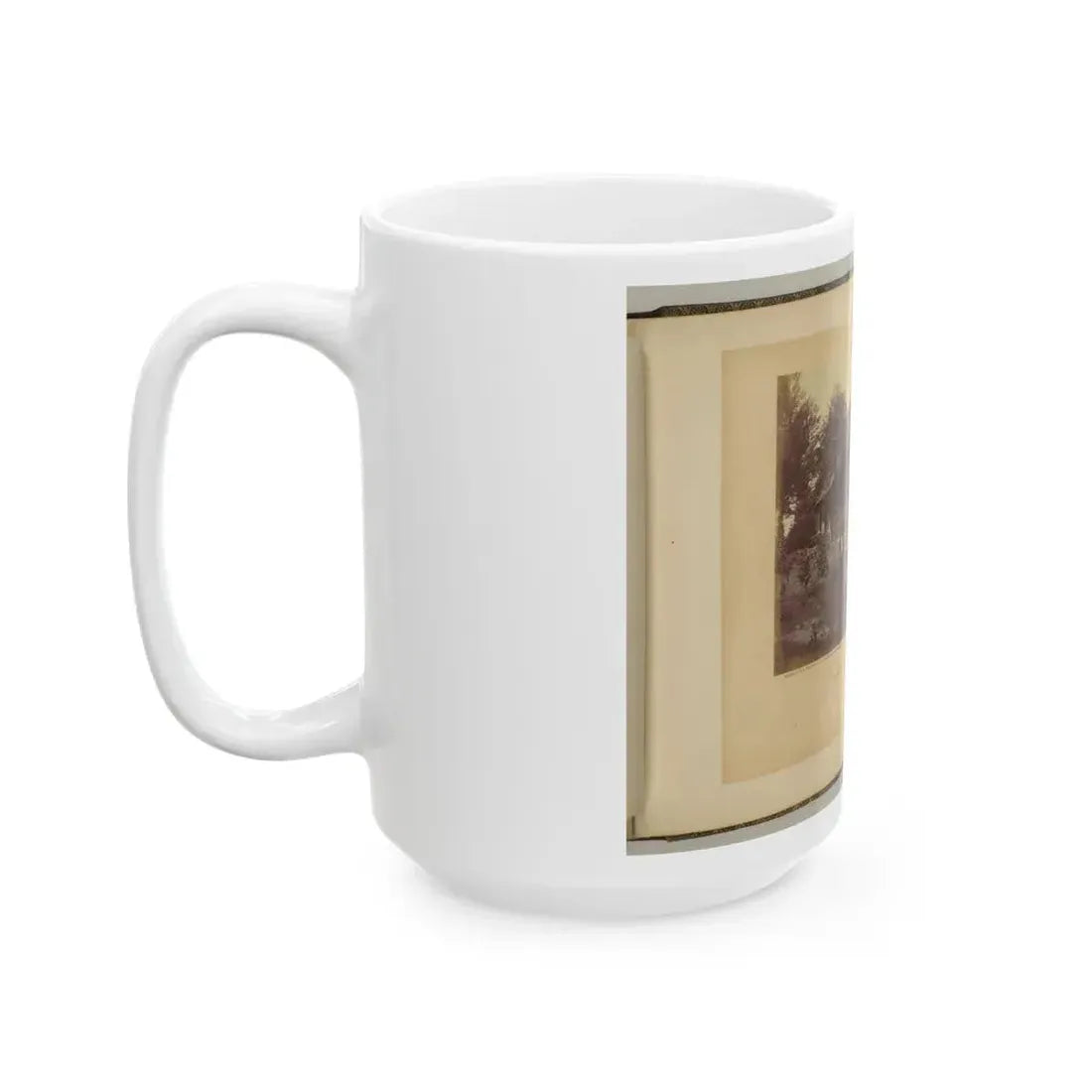 Blandford Church, Petersburg, Virginia (U.S. Civil War) White Coffee Mug - Go Mug Yourself