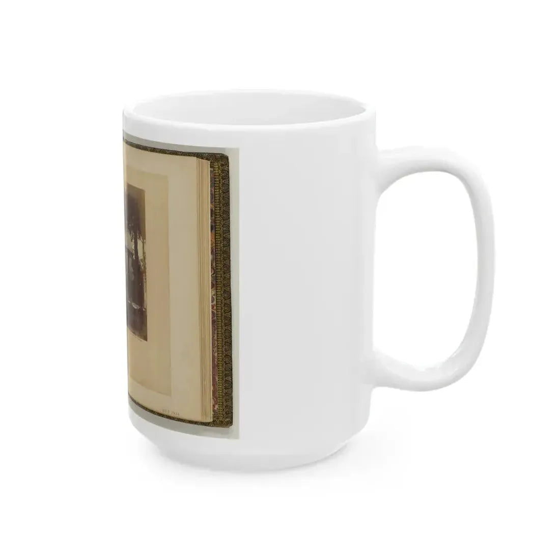 Blandford Church, Petersburg, Virginia (U.S. Civil War) White Coffee Mug - Go Mug Yourself