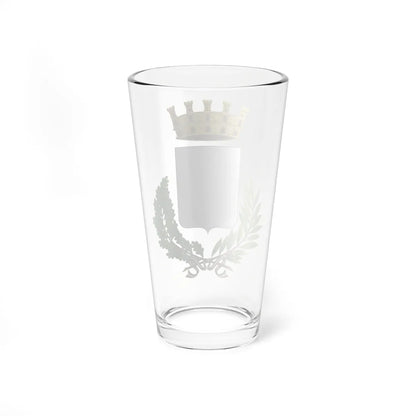 Blank Coat of arms of Italian City (Italy) (Coat of Arms) Pint Glass 16oz - Go Mug Yourself