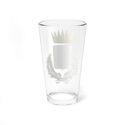 Blank Coat of arms of Italian Union of Municipalities (Italy) (Coat of Arms) Pint Glass 16oz - Go Mug Yourself