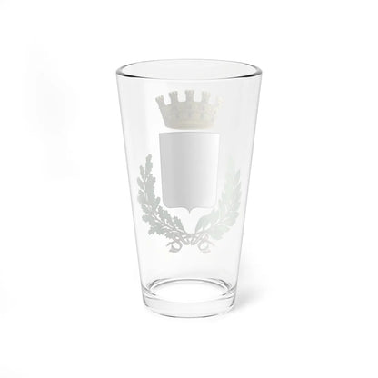 Blank - Italy city-Stemma (Italy) (Coat of Arms) Pint Glass 16oz - Go Mug Yourself