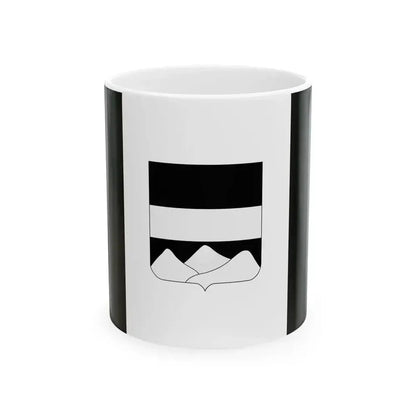 Blankenberge vlag (Belgium) White Coffee Mug 11oz - Go Mug Yourself